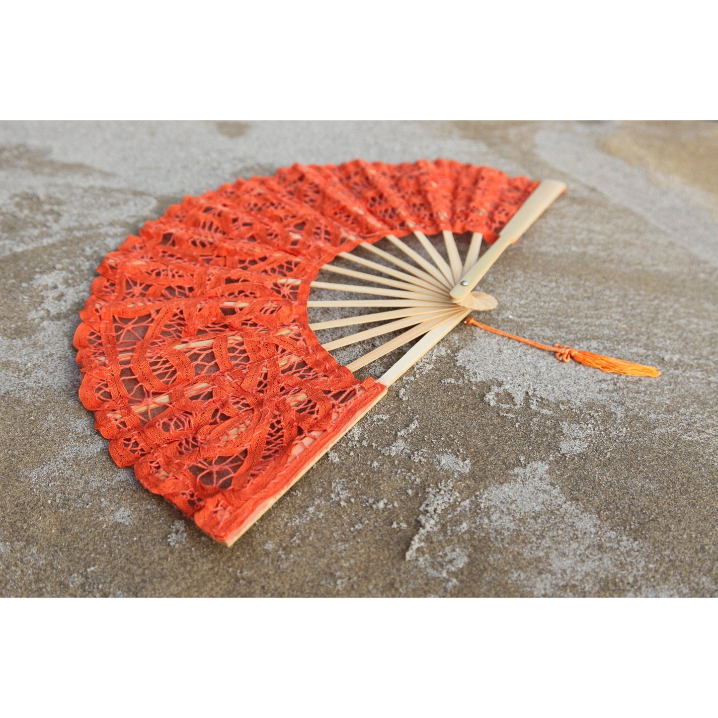 Battenberg Lace Fan