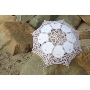 Children's Battenberg Lace Parasol