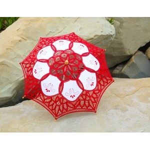 Children's Battenberg Lace Parasol